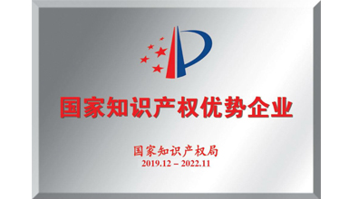 深九電器榮獲“2019年度國家知識產權優(yōu)勢企業(yè)”稱號 
